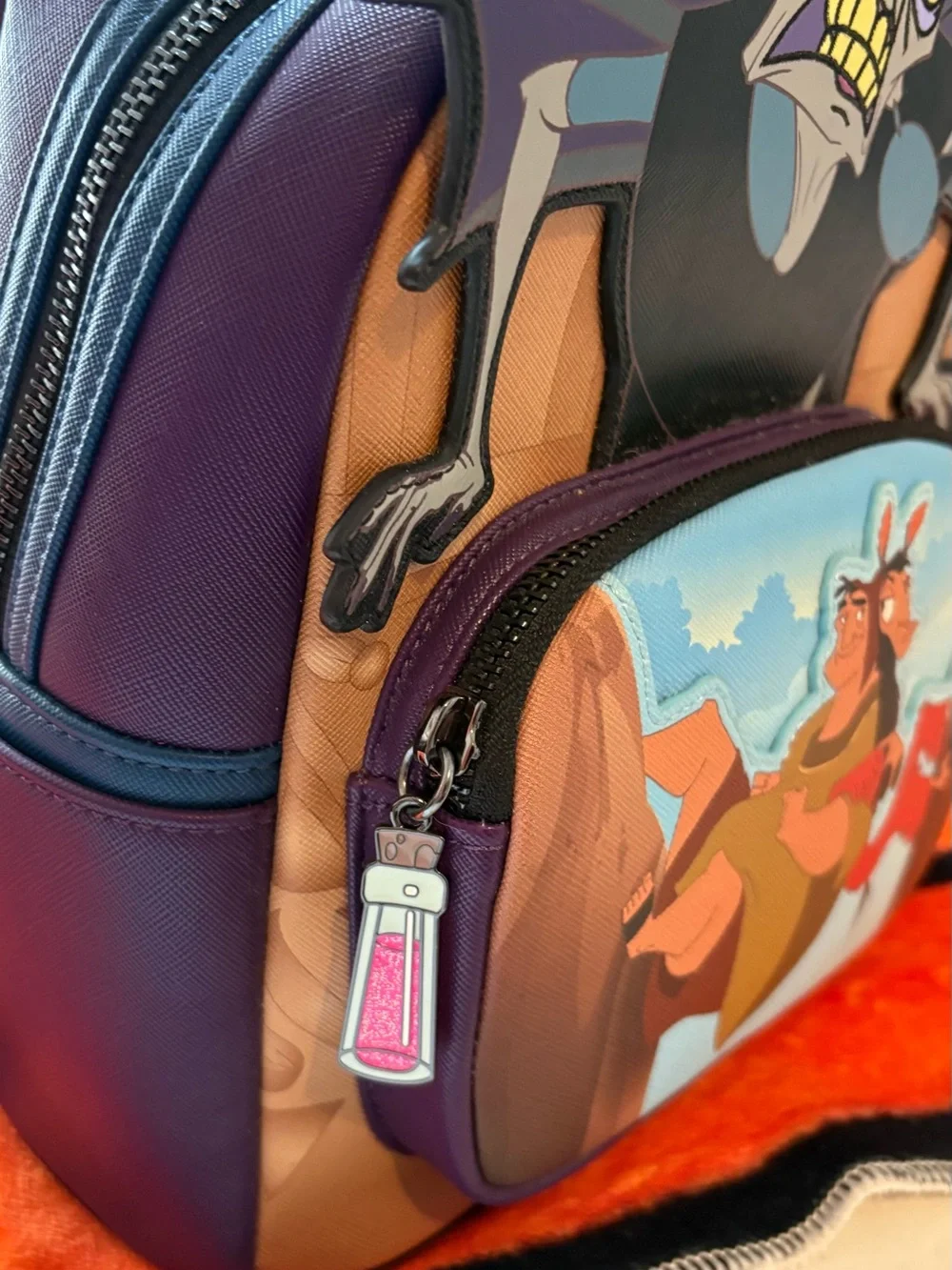 Disney Loungefly Emperor’s New Groove Yzma Villains Mini Backpack NEW
